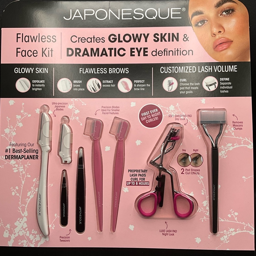 JAPONESQUE Flawless Face Kit - Pink - Picture 2 of 5